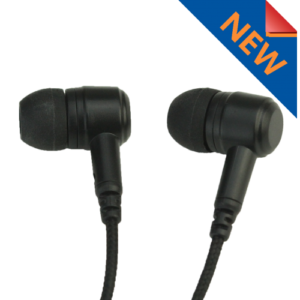 SnapLock Black Covert Dual Earbud Earpiece (SL-ET+2-B)