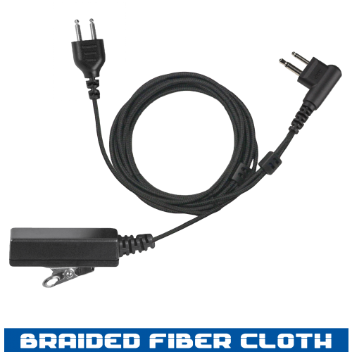 SnapLock Base - Braided Fiber Cloth - 2 Wire - Noise Cancelling (SL+2W)